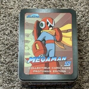 Mega Man Collectible‎ Card Game Protoman Edition Tin 2010 Jasco Games -